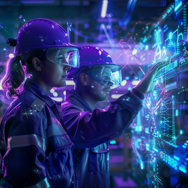 Die Revolution Frontline-Worker in der Fertigungsindustrie durch 3D-Modelle und IoT-Daten